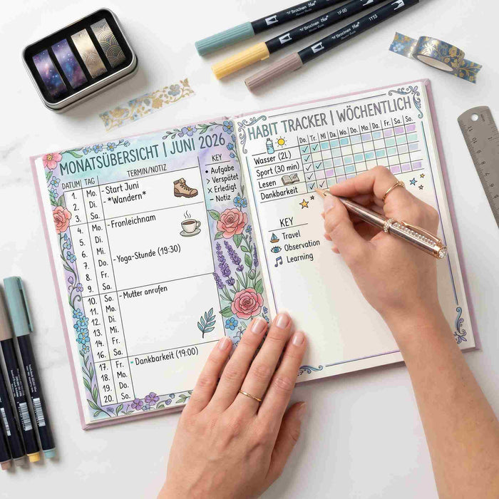 Bullet Journal Ideen: Kreative Inspiration für einen besseren Alltag