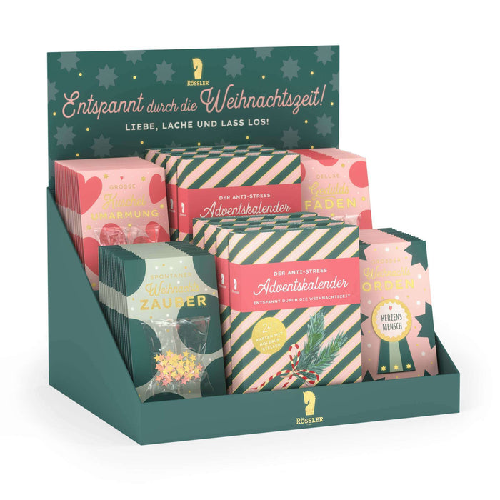 Ho-Ho-Ho, Geschenkkarte, Geduldsfaden - 90x160 mm, mit Gimmick