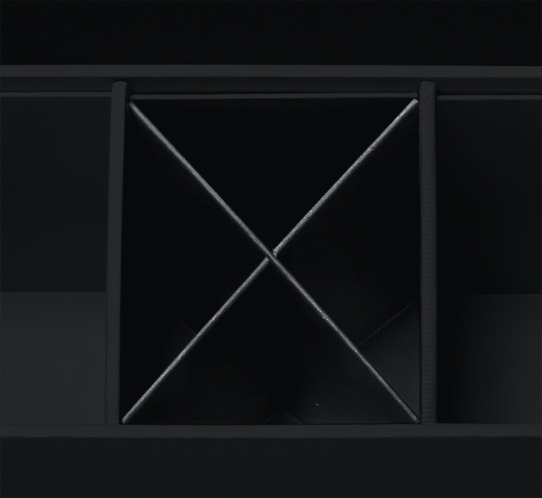 S.O.H.O. Schreibtisch Organizer | Mit 5 Fächern | schwarz