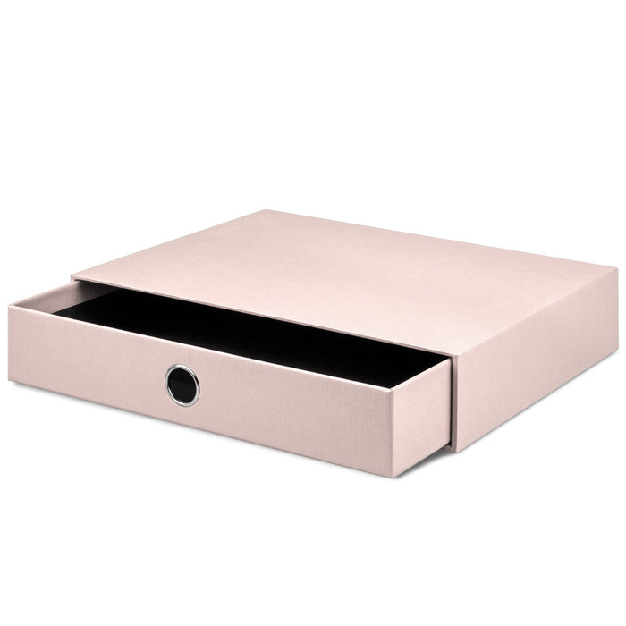 1er Schubladenbox für A4, Powder-Rosa