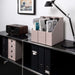 Stehsammler mit Griff für A4, Powder-Rosa