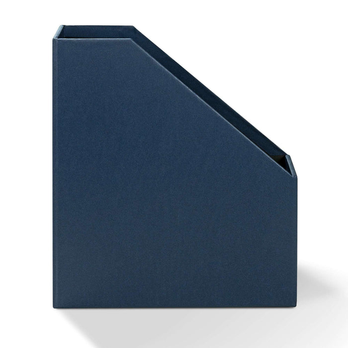 Stehsammler mit Griff für A4, Navy-Blau