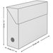Archivbox für A4, Rot