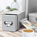 1er Schubladenbox für CDs, Stone-Grau
