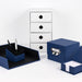 Fotobox, Navy-Blau