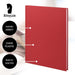 Notizbuch A4, Rot