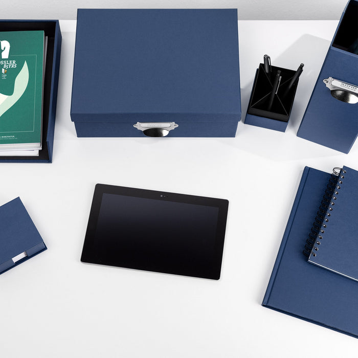 Notizbuch A5, Navy-Blau