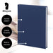 Notizbuch A5, Navy-Blau