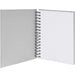 Notizbuch A5 mit Gummizug, Stone-Grau