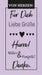 Retro-Stempel Set, von Herzen