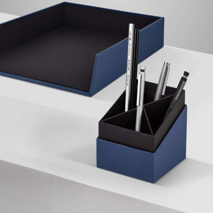 Stifteköcher, Navy-Blau